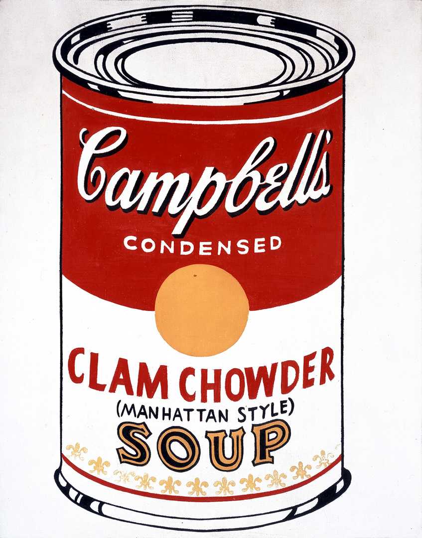 Campbell's Soup Can (Clam Chowder - Manhattan Style) [Ferus Type]